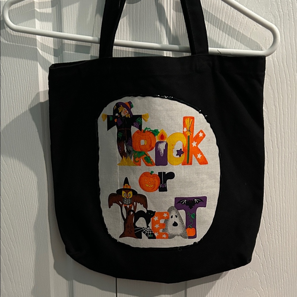 Halloween Trick or Treat Tote Bag